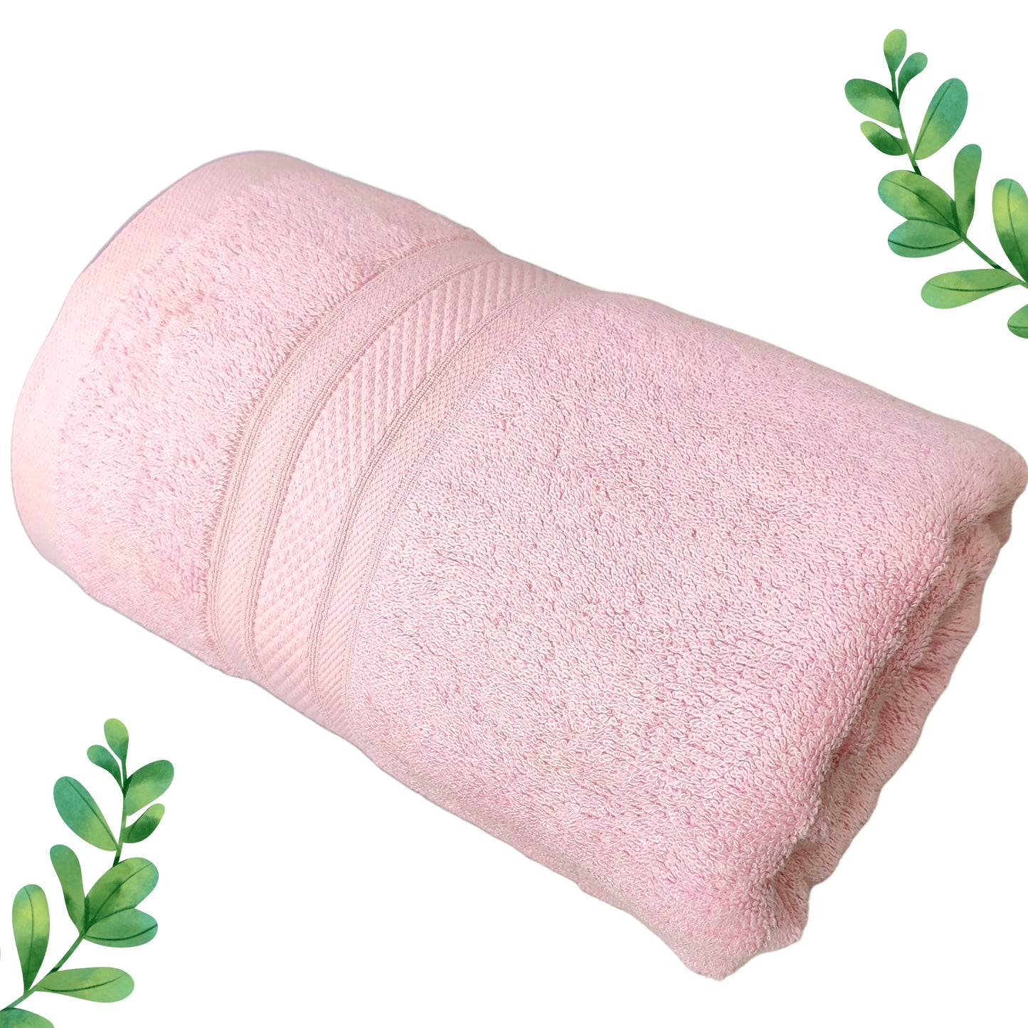 soft towels pink color