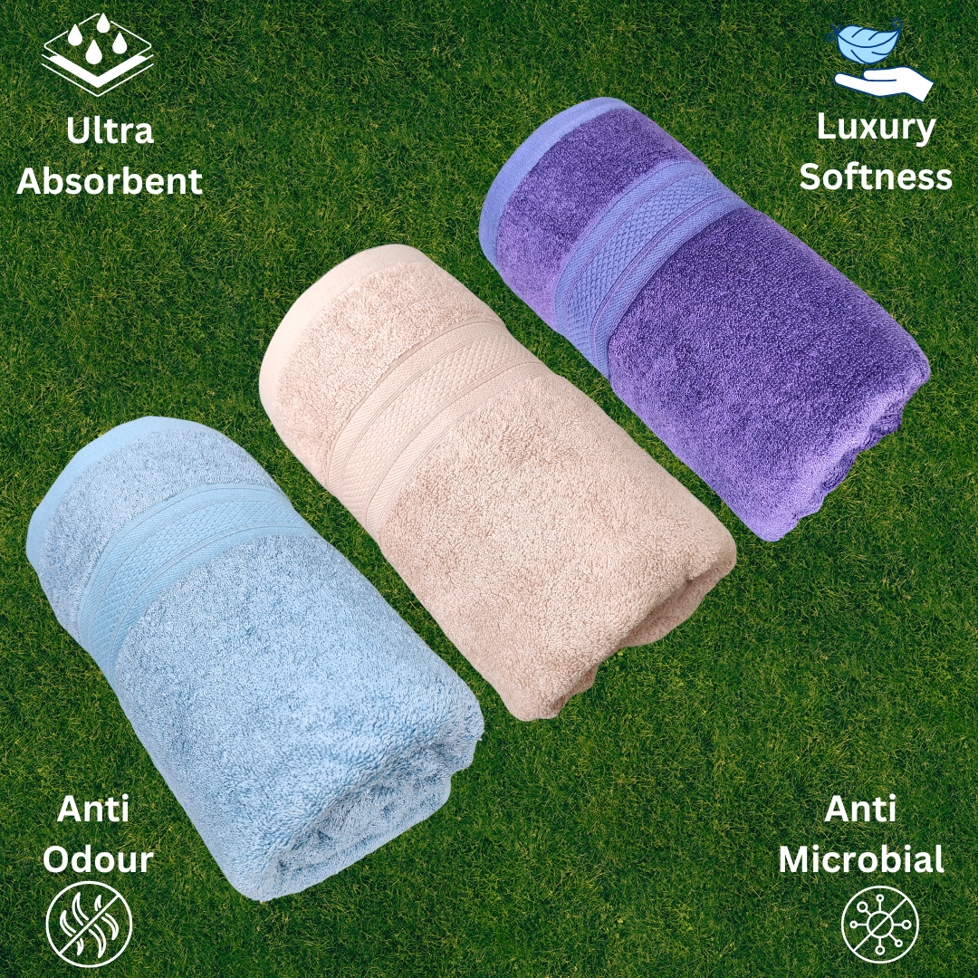 bamboo towels set of 3