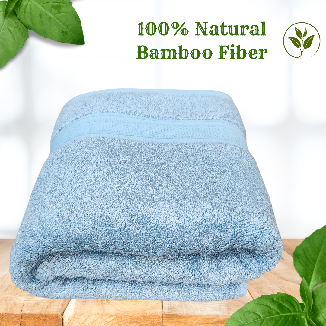 turquoise bamboo towel