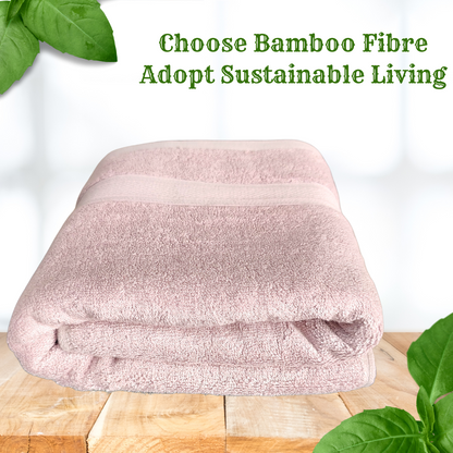 grape color bamboo towel