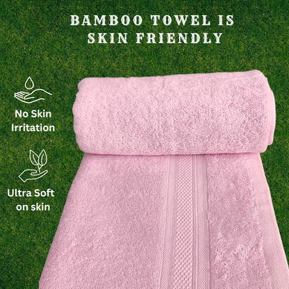 pink color towel
