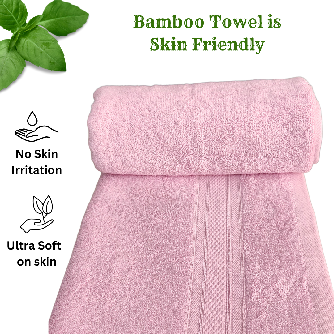 bath towel pink color